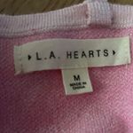 LA Hearts  Pink Butterfly’s Camisole Crop Top M Photo 6