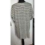 Bobeau  Caty T-Shirt Women's Lightweight Flowy‎ Green Striped Top 2X Photo 8
