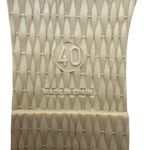 Free People 40 / US 9 Mason Ballet Espadrille Flats Zebra Animal Print Leather Photo 8