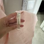 Free People  Onda Midi Dress Baby Pink Nectar Drop-Waist Tube Romantic Peasant Photo 3