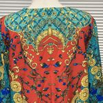 Urban Coco Bohemian Neck Tie Vintage Printed Ethnic Style Shift Dress Photo 6