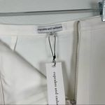 Cupcakes & Cashmere Jann Zip Pencil Skirt White S NWT Photo 5