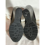 Michael Kors Woman’s  Size 6.5 Medium Black Leather Wedge Heel Ankle Boot #674 Photo 3