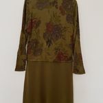 Nina Leonard vintage 80’s built in blazer wool blend knit dress L Photo 6