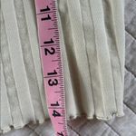 Aerie offline og original beige square neck cropped cotton ribbed baby tee M​ Photo 6