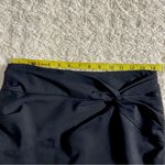 H&M  Black Pencil Skirt Softly Structured Bodycon With Exposed Zipper Size 8 Photo 4