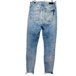 RTA Womens Madrid Skinny Distressed Jeans In Midtown Blue Size 26 Photo 5
