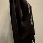 Juicy Couture NEW women's large Black Graphic Sequin INSTA GLAM Sweatshirt Photo 3