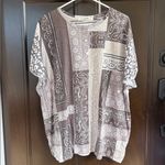 Free People EUC  Clarity Multi Pattern
Bandana Top Size XL Photo 4