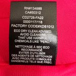 For Love & Lemons Mini Dress Floral Bustier Pink Red Satin Strappy Back Lg New Photo 7