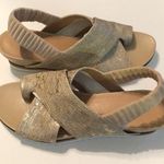 Van Eli cute gold tone sandals size 9 Photo 0