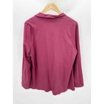 Trace Fashion Womens Magenta Blazer Jacket Organic Cotton Size L Sustainable Red Size L Photo 1