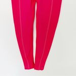 Gymshark  Ultra Seamless Leggings Hot Pink Ribbed Athletic Gym Workout Photo 2