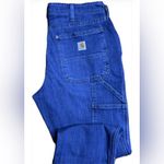 Carhartt NWT  Women's Relaxed Blue Jeans Size 8 Photo 1