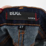 BDG  Shortie Womens 27 Blue Denim Cotton Stretch Low Rise Roll Hem Outdoor Wear Photo 2