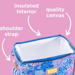 Lilly Pulitzer  Beachcomber Insulated Cooler / Wine Carrier Tote Bag Photo 7