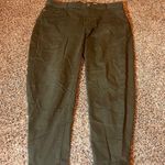 J.Jill Denim Boyfriend Straight Leg Ankle Pants Olive Green Women's Size 16P Photo 0