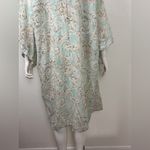 ZARA Elegant Paisley Kimono Robe Photo 10