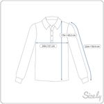 Cotton On Body NWT Navy Verdant‎ Green White Striped LS Cropped Polo Size Medium Blue Photo 2