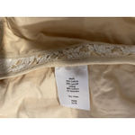 Talbots  Jacket Womens 12 Petite Floral Crochet Cardigan Blazer Cotton Work Bloom Photo 2