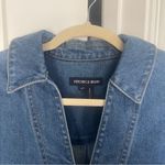 Veronica Beard  Wasta Denim Dress in Cornflower Blue Long Sleeve Photo 4