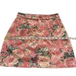 Sézane Marja Skirt Floral Denim Mini Skirt Size 38 Photo 9