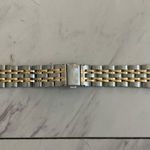 Gold And Silver Apple Watch Band Photo 0