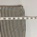 Lush Clothing Lush Cold Shoulder Black and White Striped Top‎ Size Medium Business Casual Boho Photo 5