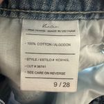 Kancan high waist raw hem cutoff wedgie 28 denim shorts Blue Photo 1