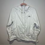 The North Face white wind breaker jacket size medium women’s Photo 0