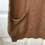 BCBGMAXAZRIA BCBGMaxAzaria Tunic Sweater Tan/ Light Brown Short Sleeve Knit Sz M w/ Pockets Photo 1