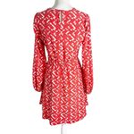 Tuckernuck  Pomander Place Colette Dress Red Chain Link Print Size S Photo 5