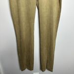 Good American Women's NEW Size 4 Suede Classic Pant Caramel High Rise Business Photo 2