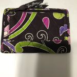 Vera Bradley  wallet retired print ‎ purple punch trifold wallet Photo 1