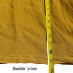 Completo Lino by Arthurio 100% Linen Gold Hooded Pullover Top Lagenlook M Size undefined Photo 8