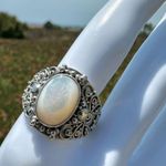 Suarti Bali Sterling Silver Moonstone Ring Photo 0