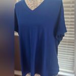 SheIn  LUNE Plus V-Neck Tee Photo 1