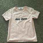 Tiger Mist pink boy burn t-shirt Photo 0