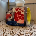 Hayward Colorful Chic Printed Canvas Cosmetic Bag Clutch Pouch Red Photo 1