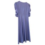 Kate Spade  Ruched Puff Sleeve Polka Dot Midi Dress Size 8 Photo 7