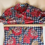 J. McLaughlin J.‎ McLaughlin Womens Floral Button Down Shirt Sz Large Long Sleeve Lightweight Photo 9