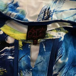 FRENCH Blue Short Sleeve Summer Top‎ Petite Large Blue Size undefined Photo 2