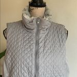 Faux Fur Reversible Sleeveless Vest Size XL Gray Photo 6