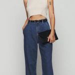 Reformation NWT  Montauk Pleated High
Rise Jeans SIZE 31 Photo 0