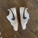 Nike Cortez vintage suede blue and summit white sneaker size 8 women’s Photo 2