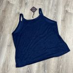 Ava & Viv  Women's Plus Size Dark Blue Loop Terry Tank Top - Size X - NWT Photo 4