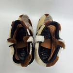 Laurence Dacade Pete Patchwork Shearling Fur Bootie Size 38.5 Brown Photo 4