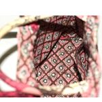 Vera Bradley  Mocha Rogue Trendy Mod Draw String Scrunch/Double Handle Bag Purse Photo 1