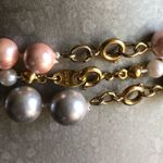 Three Beaded Medium Light Gray Small Pink Avon Marked Mini Ivory Necklace Bundle Photo 3