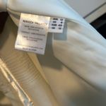 Rebecca Vallance Davina Dress Bridal Sequin Plunge Neck Bow Back Ivory Size 8 White Photo 11